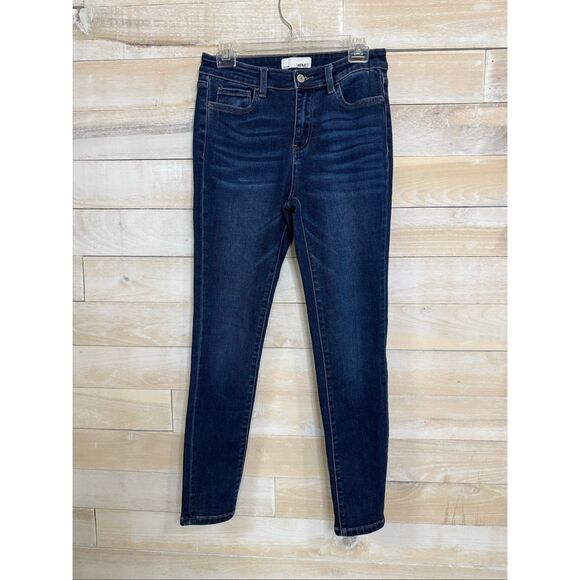 Vervet by Flying Monkey Haylie High Rise Skinny Dark Wash Size 27 - Picture 3 of 6